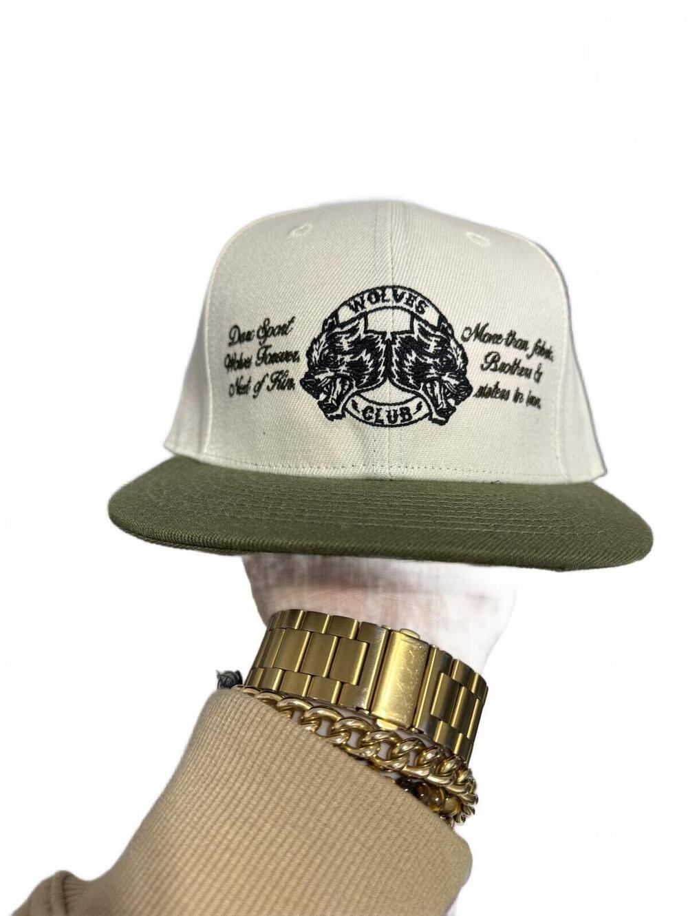 Darc Sport--Wolves Club--Two-Tone Fitted Hat  7 1/8